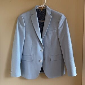 Blue Checkered Blazer